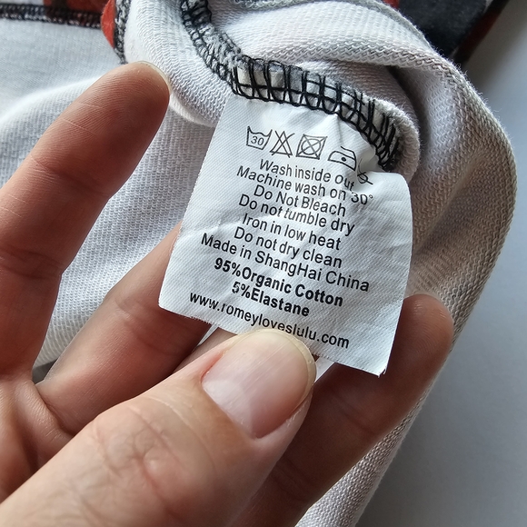 Romey Loves Lulu Red Roses Floral Printed Holiday Dress - Size 10 - Picture 6 of 7